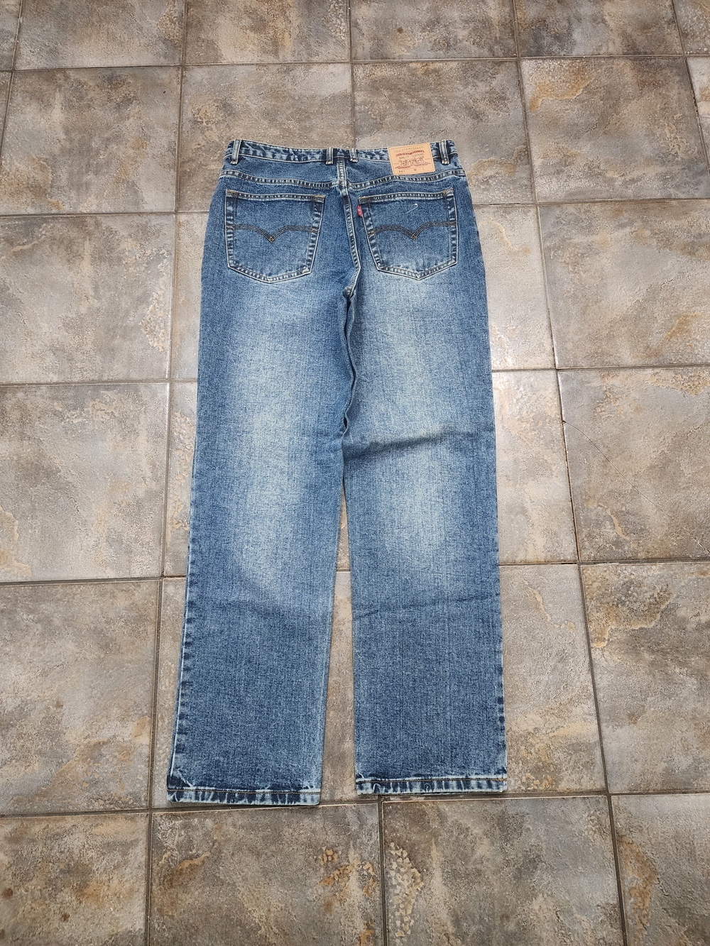 Vintage 90s Levi's 501 Men's 36x32 ZIPPER Fly Rare USA Made Denim Jeans